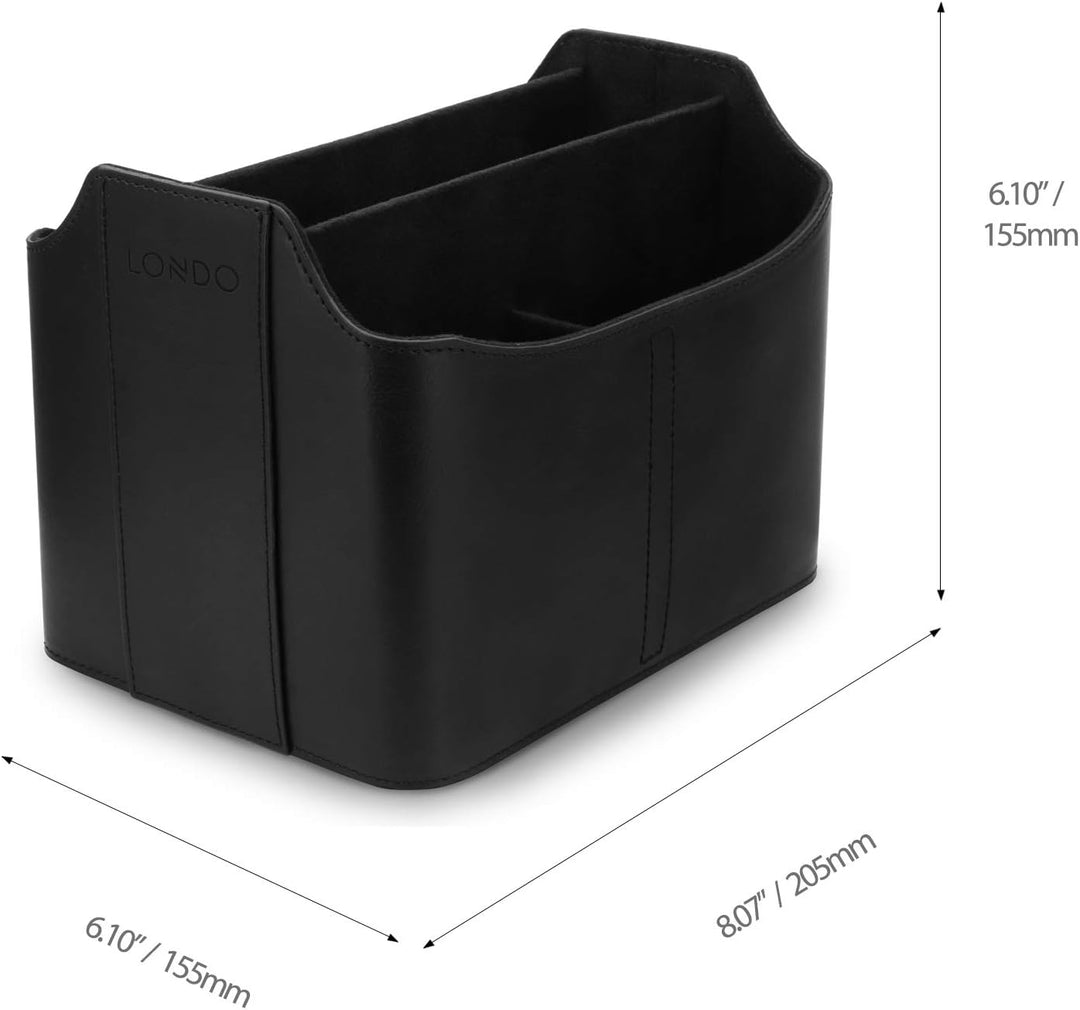 Londo Leder Fernbedienung Organizer und Halter &amp; Leder Fernbedienung Organizer und Halter mit Tablet
