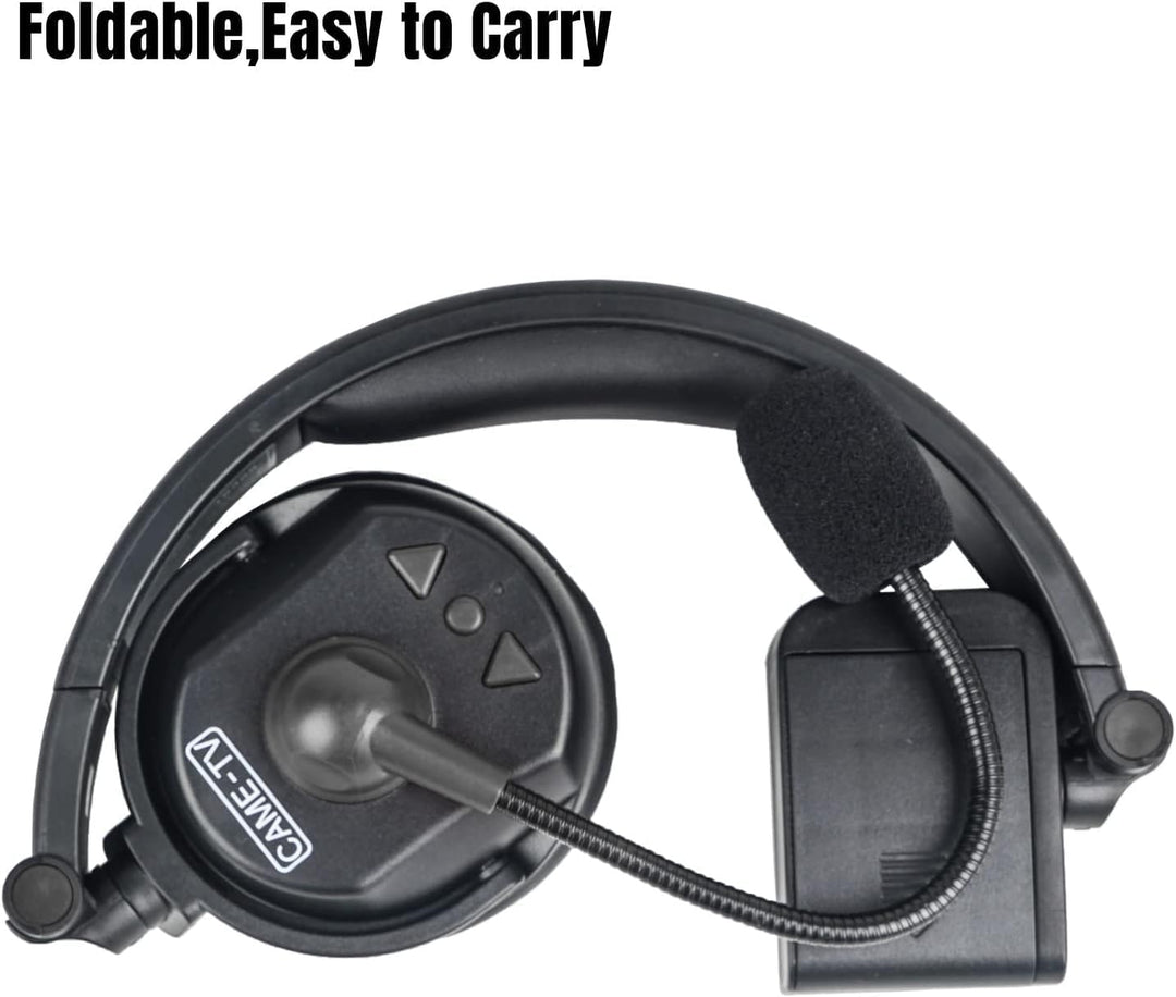 Came-TV 4er-Pack kabelloses Waero-Intercom-Headset, Vollduplex-Intercom-Kommunikationssystem, Entfer