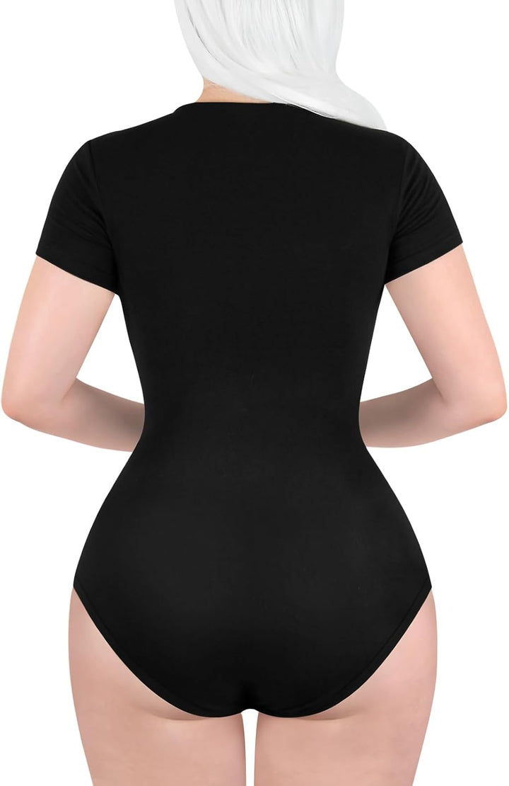 LittleForBig Baumwolle Strampler Onesie Pyjamas Bodysuit – Lady Death Nacht Glow Strampler Schwarz X