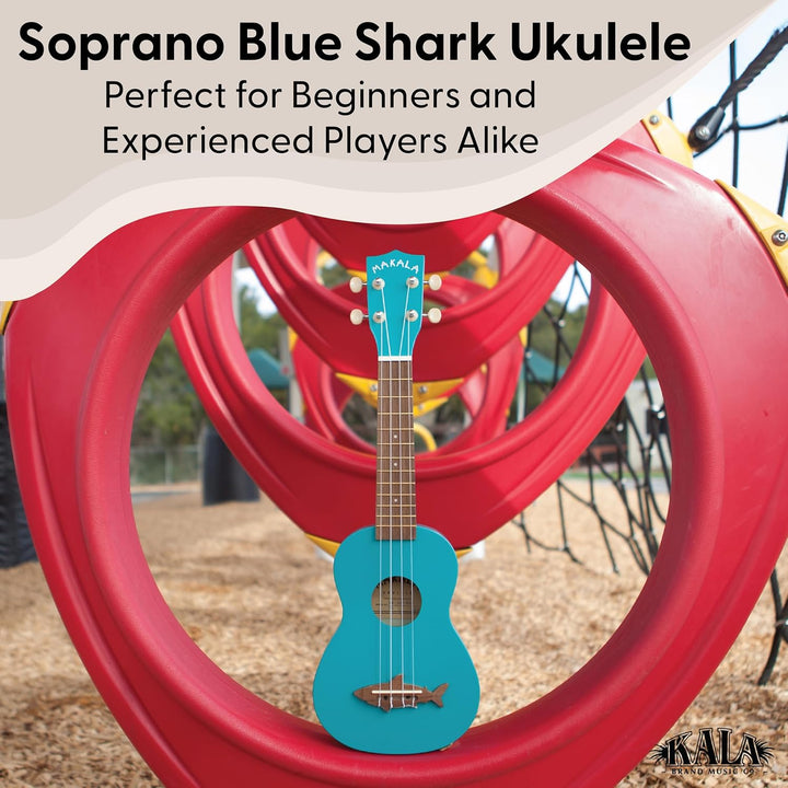 Kala Makala Mako Blue Shark Sopran-Ukulele (MK-SS/BLU) Sopran Mako-Blau, Sopran Mako-Blau