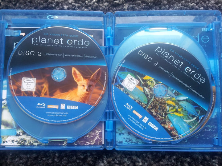 Planet Erde - Die komplette Serie (5 Discs, Softbox) [Blu-ray], Blu-ray
