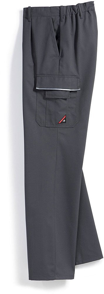 BP 1605-559-53-56s Arbeitshosen, mit elastischem Rückenteil, 245,00 g/m² Stoffmischung, dunkelgrau,