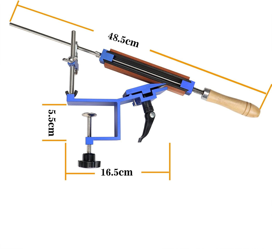 Professionelles Messerschärfgerät with Quick Release Multipurpose Fixed-Angle Knife Sharpening Syste