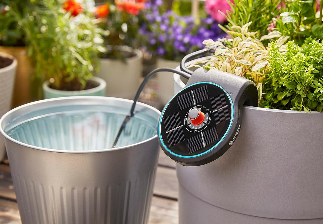 Gardena Solarbewässerung AquaBloom 13300-20, Automatisch
