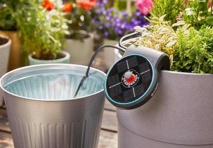 Gardena Solarbewässerung AquaBloom 13300-20, Automatisch