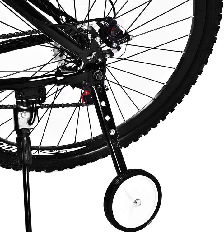 Dioche 2 Teile/Satz Universal-Stützräder Gang Schaltung Fahrrad Training Räder Einstellbar Trainings