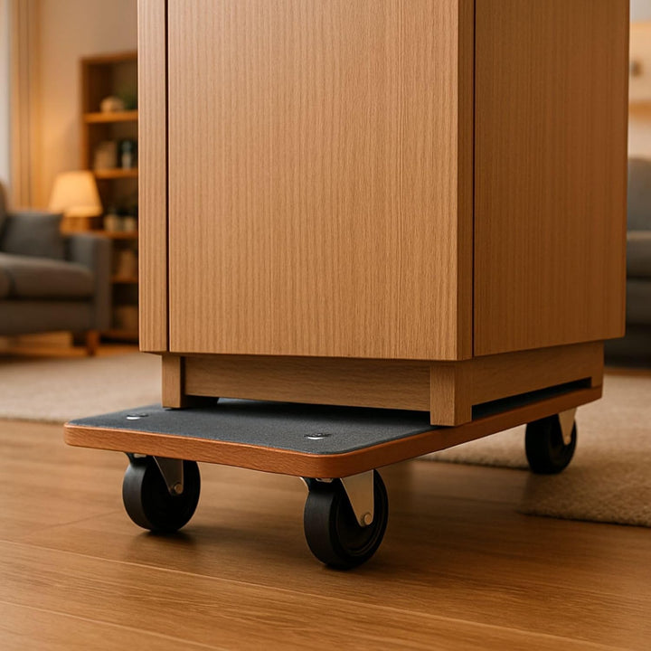 Transportroller 29x58 cm Möbelroller | Tragkraft 250 kg Rollbrett | Robuste Transporthilfe mit leich