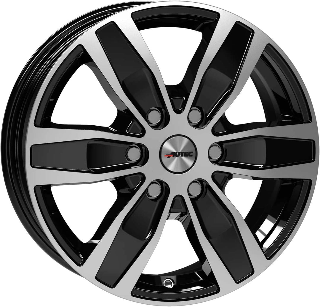 AUTEC Quantro Schwarz poliert 6,5x16 ET56 6x139 Hub Bore 92.40 mm - Alu felgen