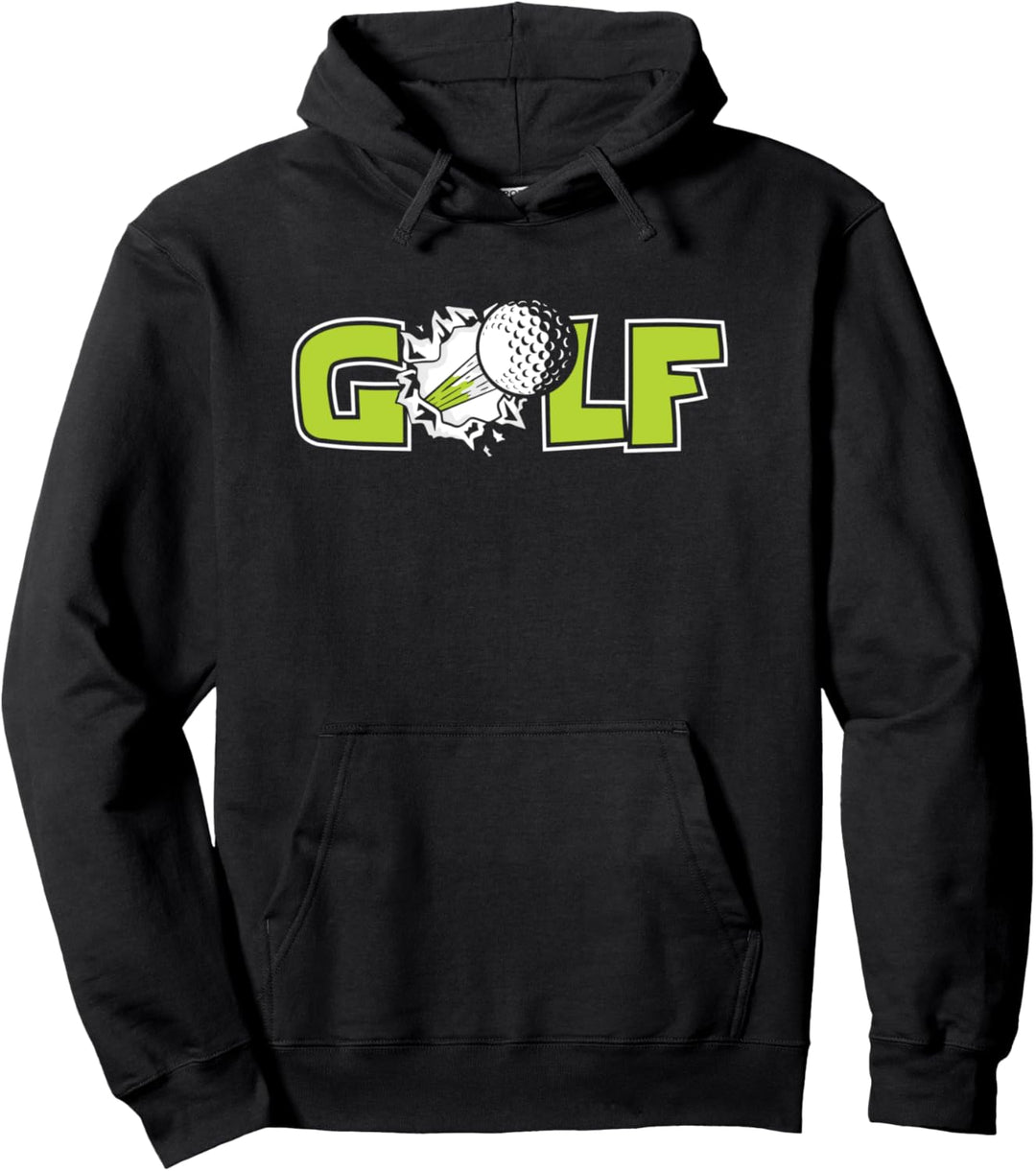 Golf Golfplatz Minigolfer Golfer Golfcaddy Golf Pullover Hoodie