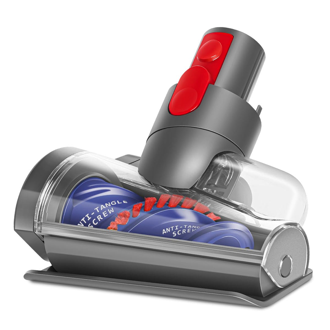 MOPEI Haardüse Mini Elektrobürste Kompatibel mit Dyson V15 V11 V10 V8 V7 zur Reinigung von Haustierb