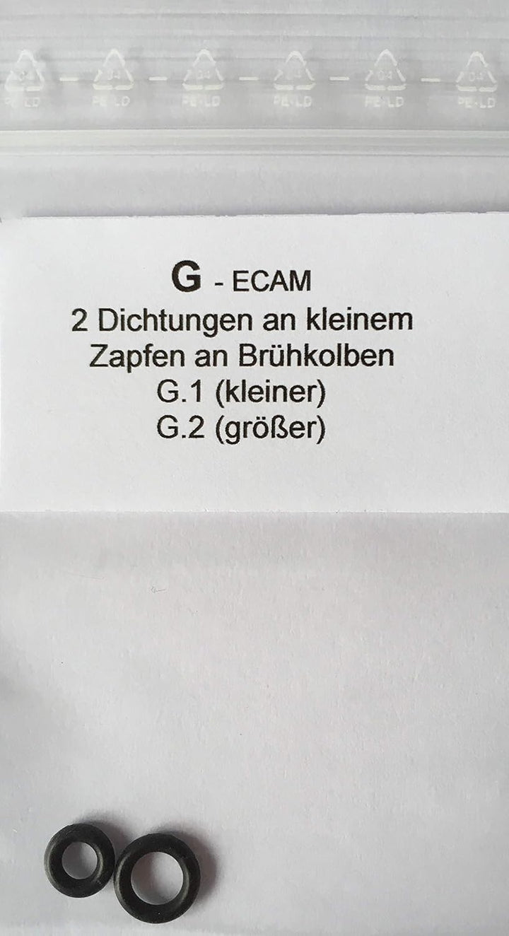 Dichtungen/Wartungsset (XL) für DeLonghi ECAM/ETAM Brühgruppe & Thermoblock | O-Ringe | TOP Qualität
