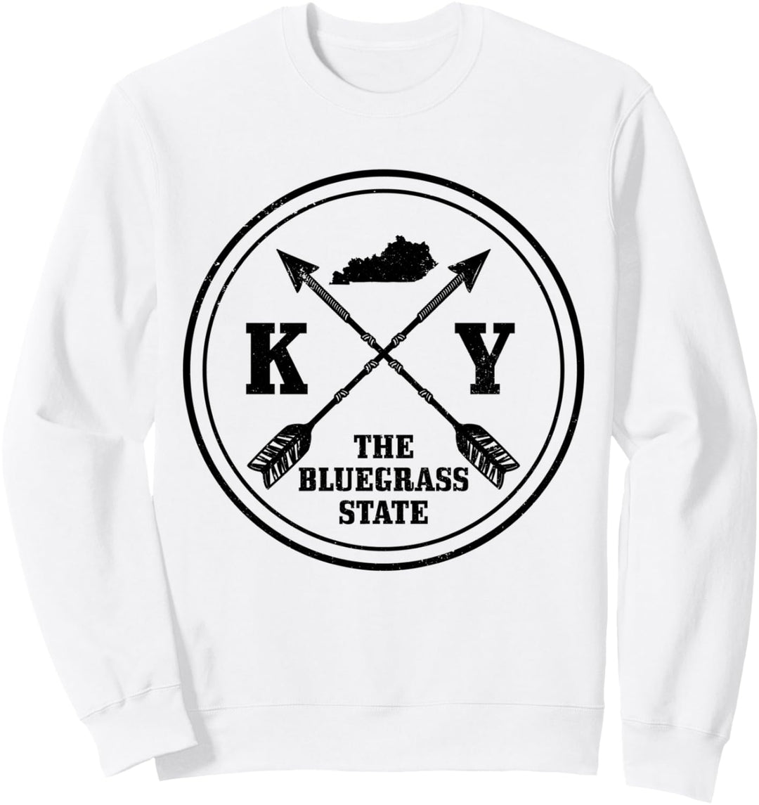 Kentucky The Bluegrass State Arrows Vintage Sweatshirt