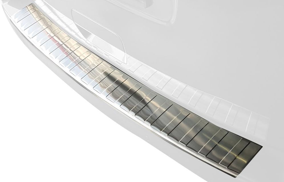 Avisa Edelstahl Heckstossstangenschutz kompatibel mit Citroën Spacetourer/Peugeot Traveller/Peugeot