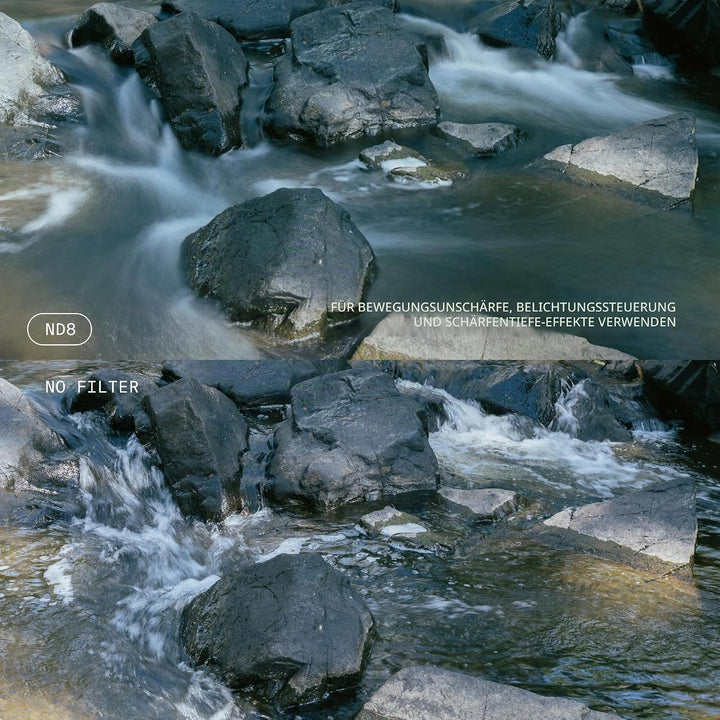 Gobe 40.5 mm Graufilter ND8 (3 Stop) ND Filter 40.5mm, 40.5mm