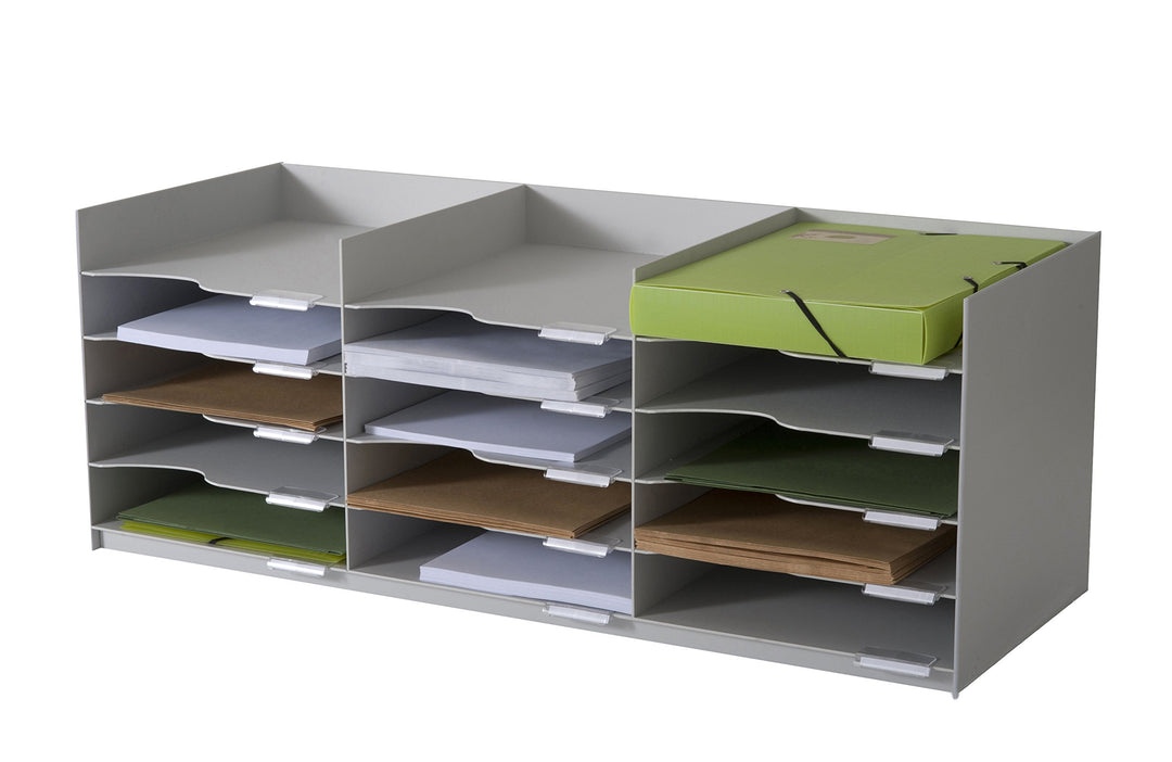 Paperflow Schrank Beschläge 532.02 Block Binder Polystyrol, grau, Grau