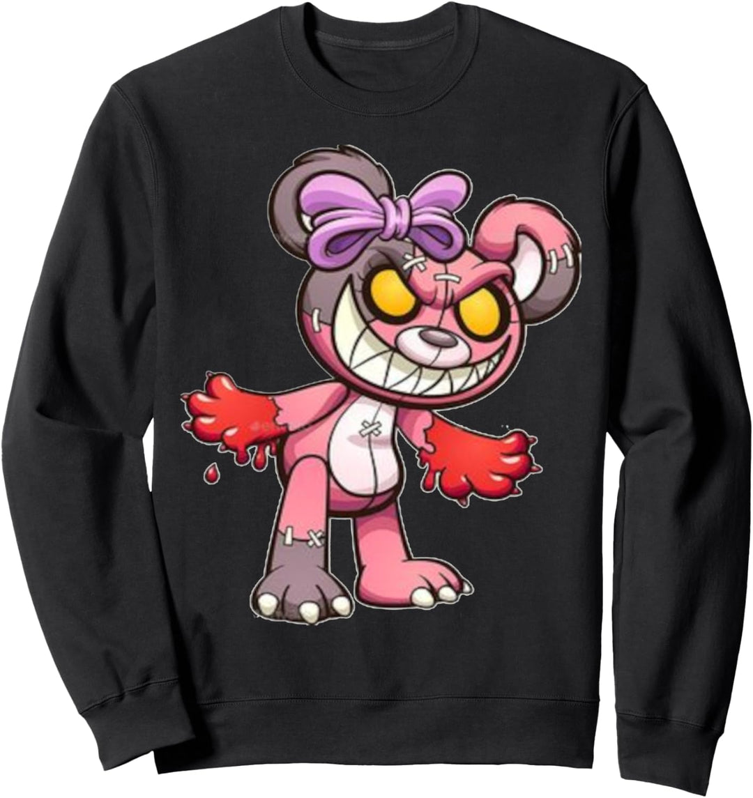 Böser und süsser Teddybär Sweatshirt