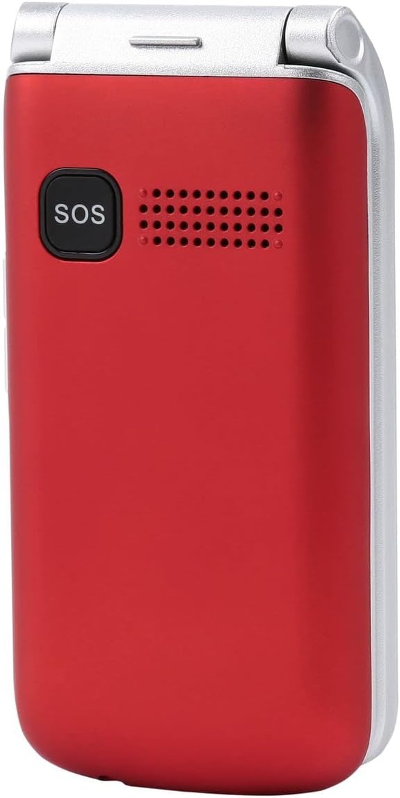Olympia Style Duo 4G Senioren Mobiltelefon grosse Tasten Klapphandy rot
