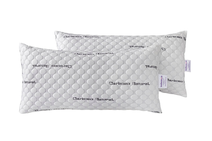 Todocama - Viskoelastisches Kopfkissen aus Carbon, 100% viskoelastisch, Stretch-Gewebe aus Carbon, m