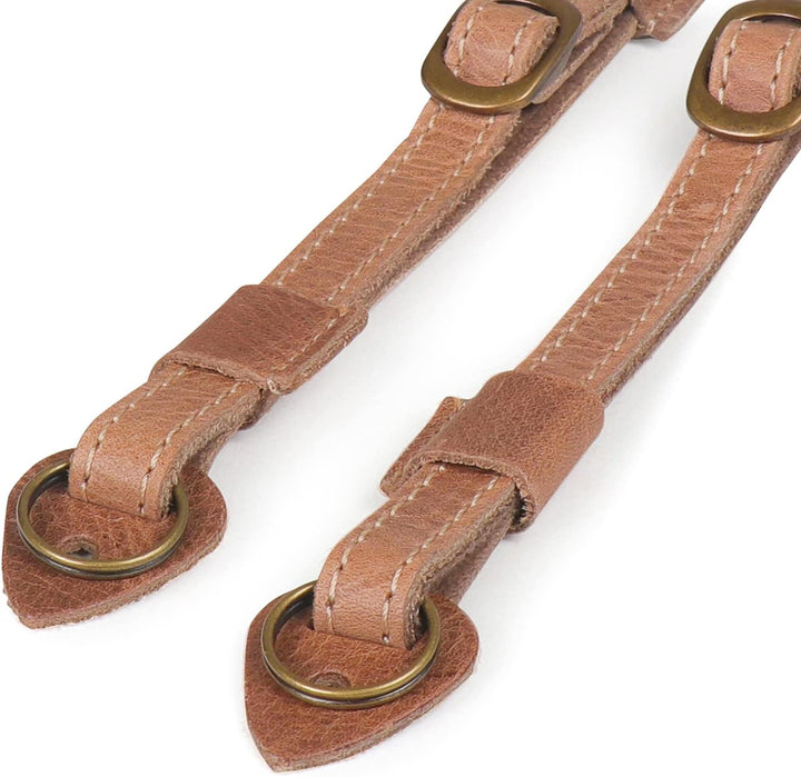 MegaGear Sierra Series - Correa para cámara - De Cuero Genuino, para Hombro o Cuello Visón, Visón