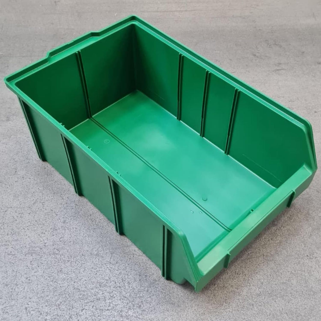 RODOPI 9er Set Stapelboxen, Grösse XL | Sichtlagerkästen 489x304x185mm | Robuste Lagerboxen für Werk