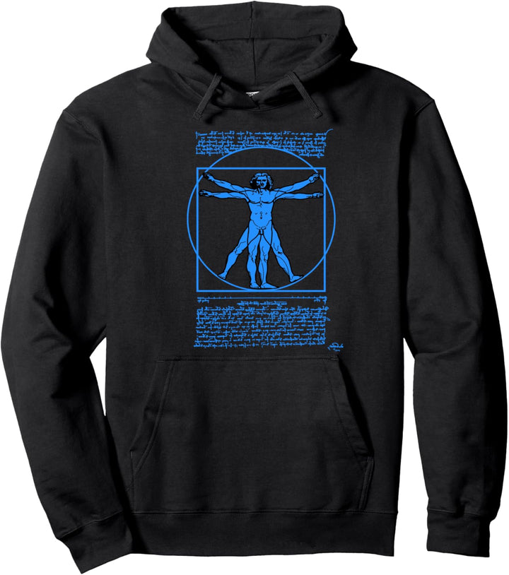 Leonardo Da Vinci | der Vitruvianische Mensch Pullover Hoodie
