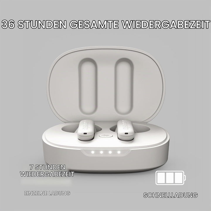 Urbanista Copenhagen 2 Kabellose Bluetooth Kopfhörer in-Ear, True Wireless Earbuds mit 4 ENC Mikros,
