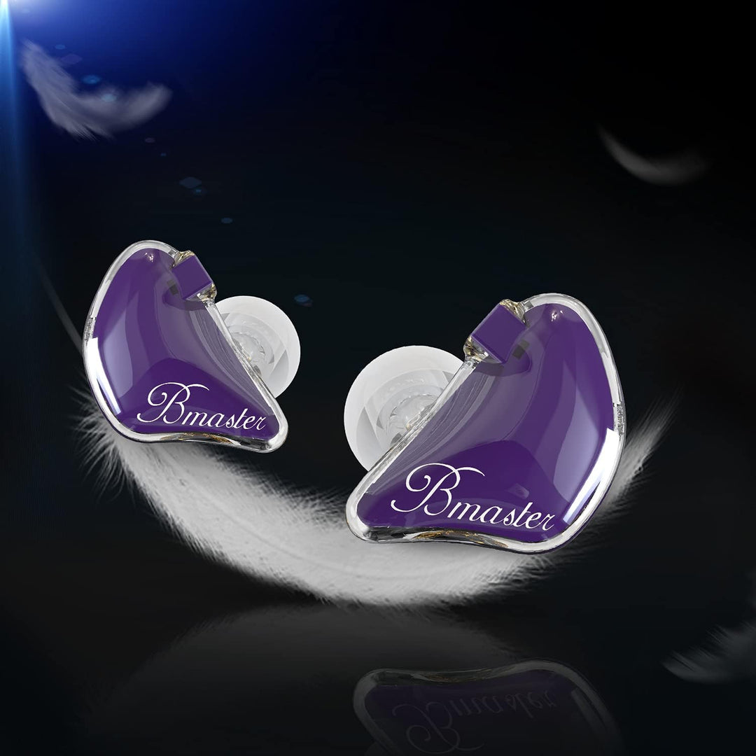 BASN Bmaster DREI-Dynamische Treiber In-Ear-Monitore Kopfhörer mit Zwei Abnehmbaren Kabeln Ohrhörer