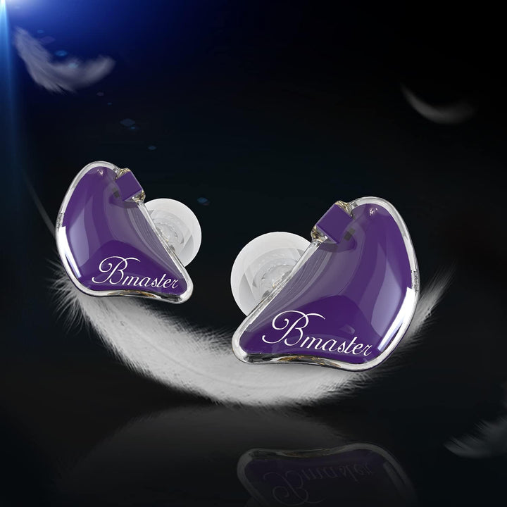BASN Bmaster DREI-Dynamische Treiber In-Ear-Monitore Kopfhörer mit Zwei Abnehmbaren Kabeln Ohrhörer