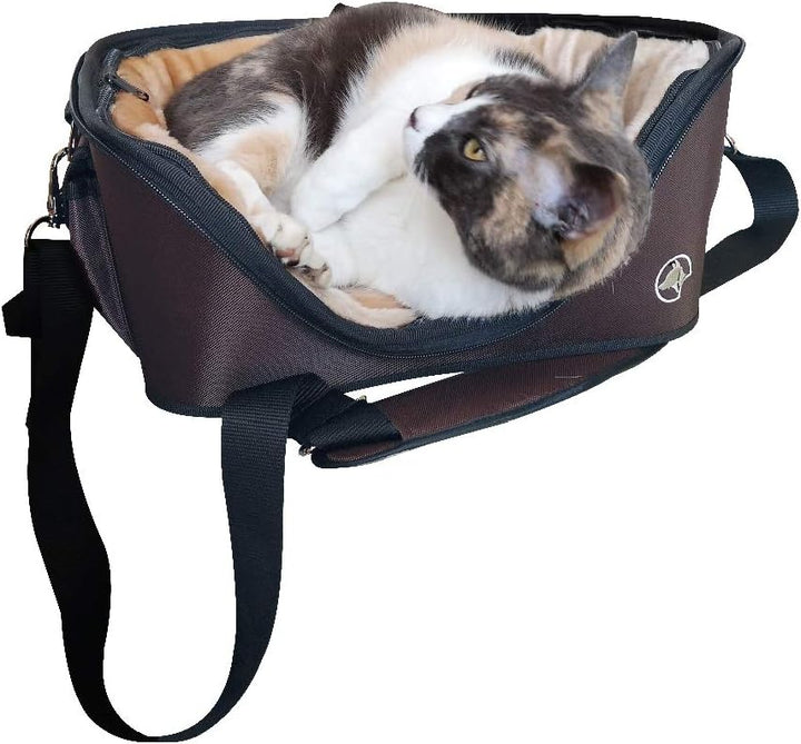 CROCI FAST&EASY 2-in-1-Haustier-Tragetasche, Tragetasche und Couch für Hunde und Katzen, Haustierumh
