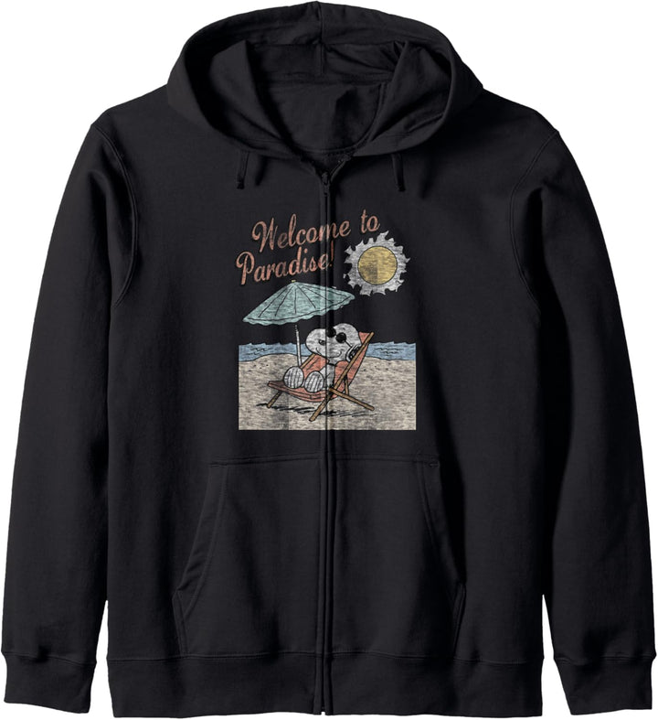 Peanuts Snoopy Willkommen im Paradies Kapuzenjacke