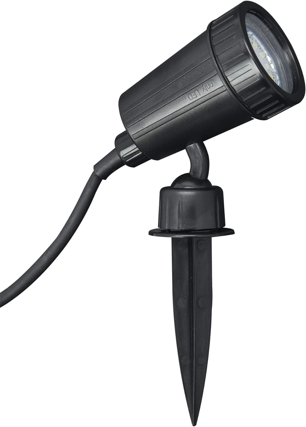 Trango 2-flammig IP44 Gartenstrahler 3077 Aussenleuchte incl. je 1x GU10 LED Leuchtmittel &amp; 2,95 Met
