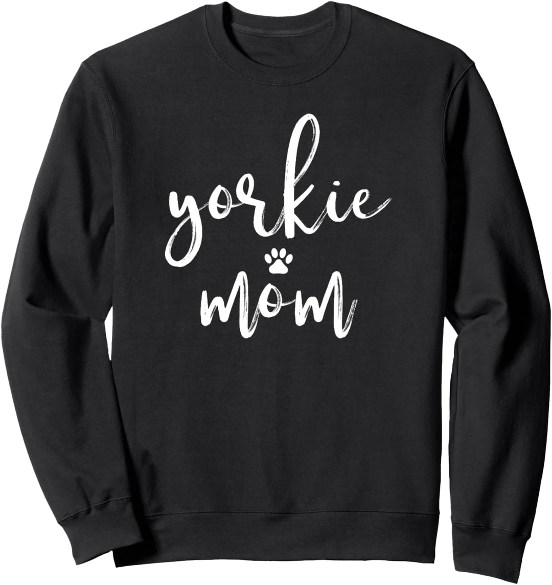 Yorkie Geschenke Rettungsrasse Yorkie Mom Sweatshirt