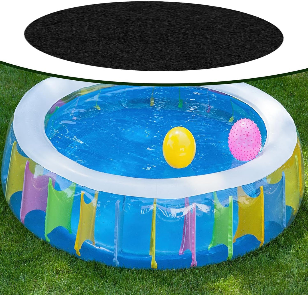 Poolfolien-Unterlegmatte - Dicke Bodenschutzpolsterung - Pool-Polsterung - Für Terrasse Rasen Garten