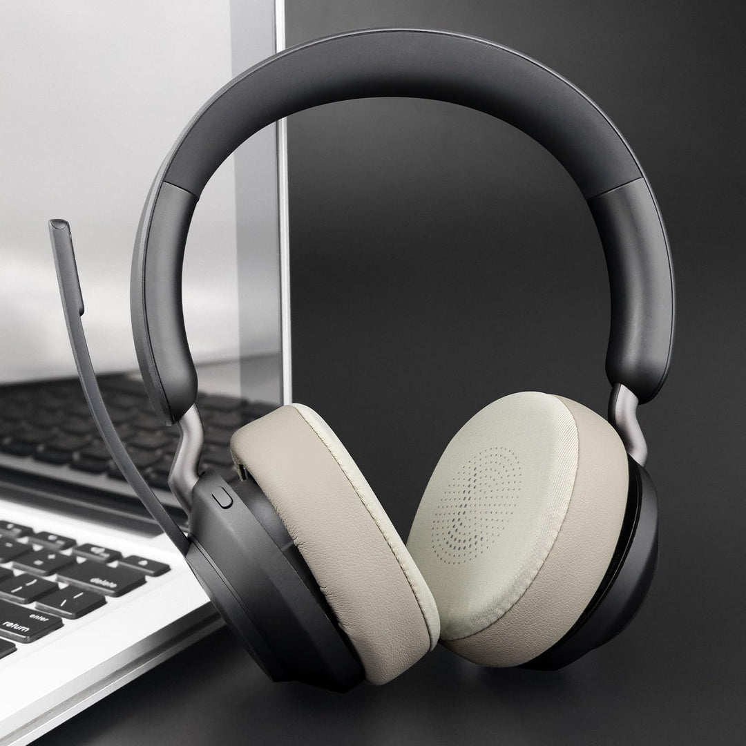 SOULWIT Kühlgel Ersatzpolster Ersatz Ohrpolster für Jabra Evolve2 65 (Evolve 2 65MS 65UC MS UC)/Evol