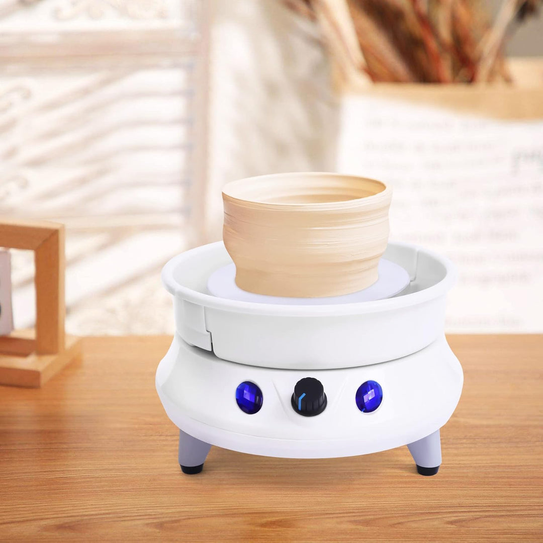 Elektrische Töpferscheibe 120W 2000 RPM Mini Töpferrad Keramik Rad Maschine Einstellbare Geschwindig