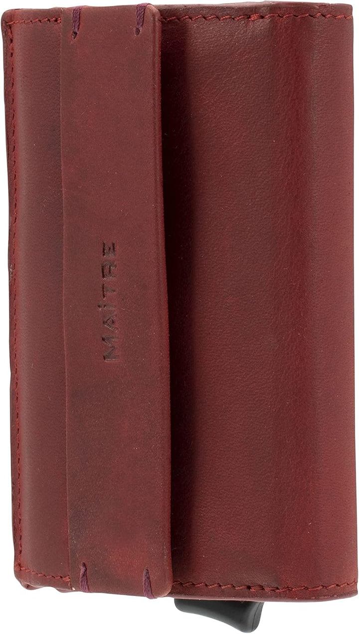 Maitre - Echtleder Kreditkartenhalter, birkenfeld c-Three Kartenhalter für bis zu 6 Karten, Unisex,