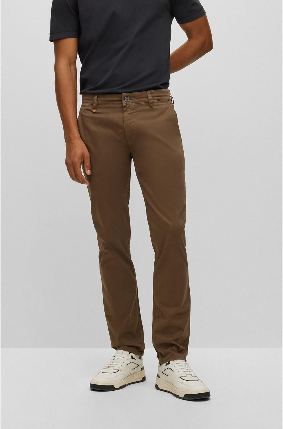 BOSS Herren Schino-Slim D Trousers Flat Packed 31W / 32L Dark Green308, 31W / 32L Dark Green308