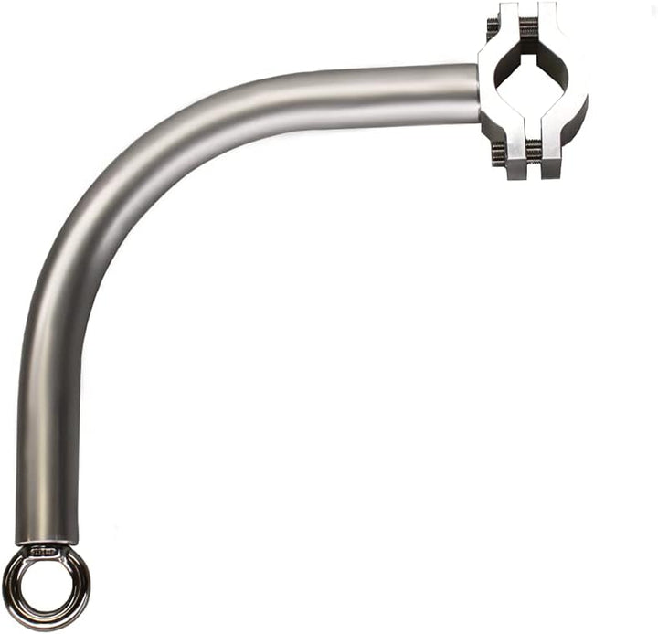 Vabenco GbR Hunde Fahrradstange, Abstandhalter, Hundeleine, Führungsstange, Fahrradsattel, Silber, M