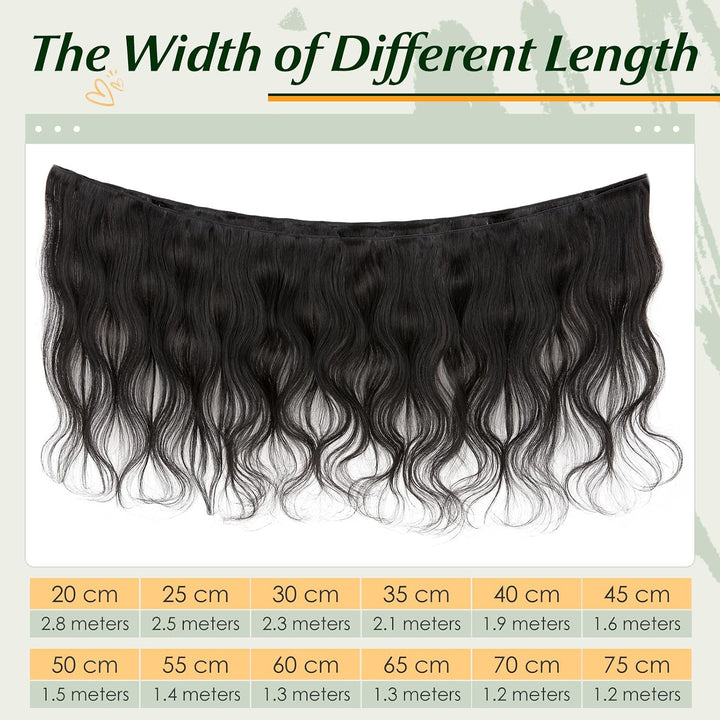 Elailite Haartressen Echthaar Bündel Extensions Tressen Zum Einnähen Schwarz Sew in Haarverlängerung