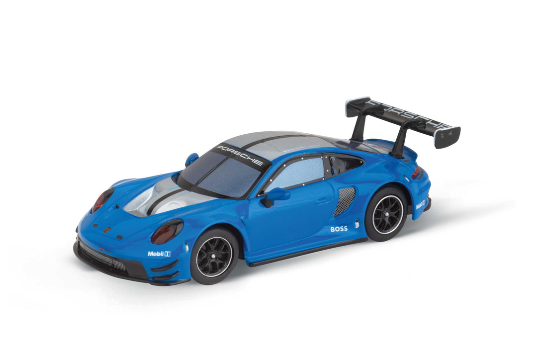 Carrera Hybrid, Porsche 911 GT3 R Roxy, Massstab 1:50, Mit Front- und Rücklichtern, Lithium-Akku für