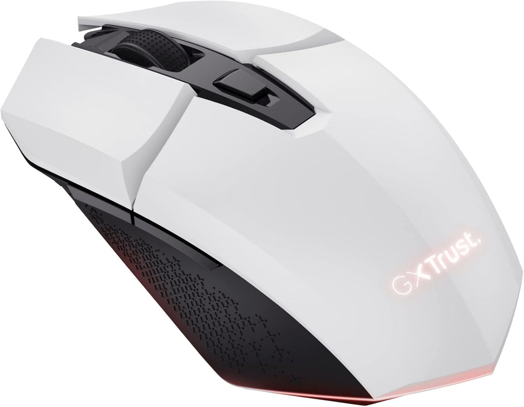 Trust Gaming GXT 110W Felox Wiederaufladbare Kabellose Gaming-Maus, 80 Stunden Akkulaufzeit, 800-480