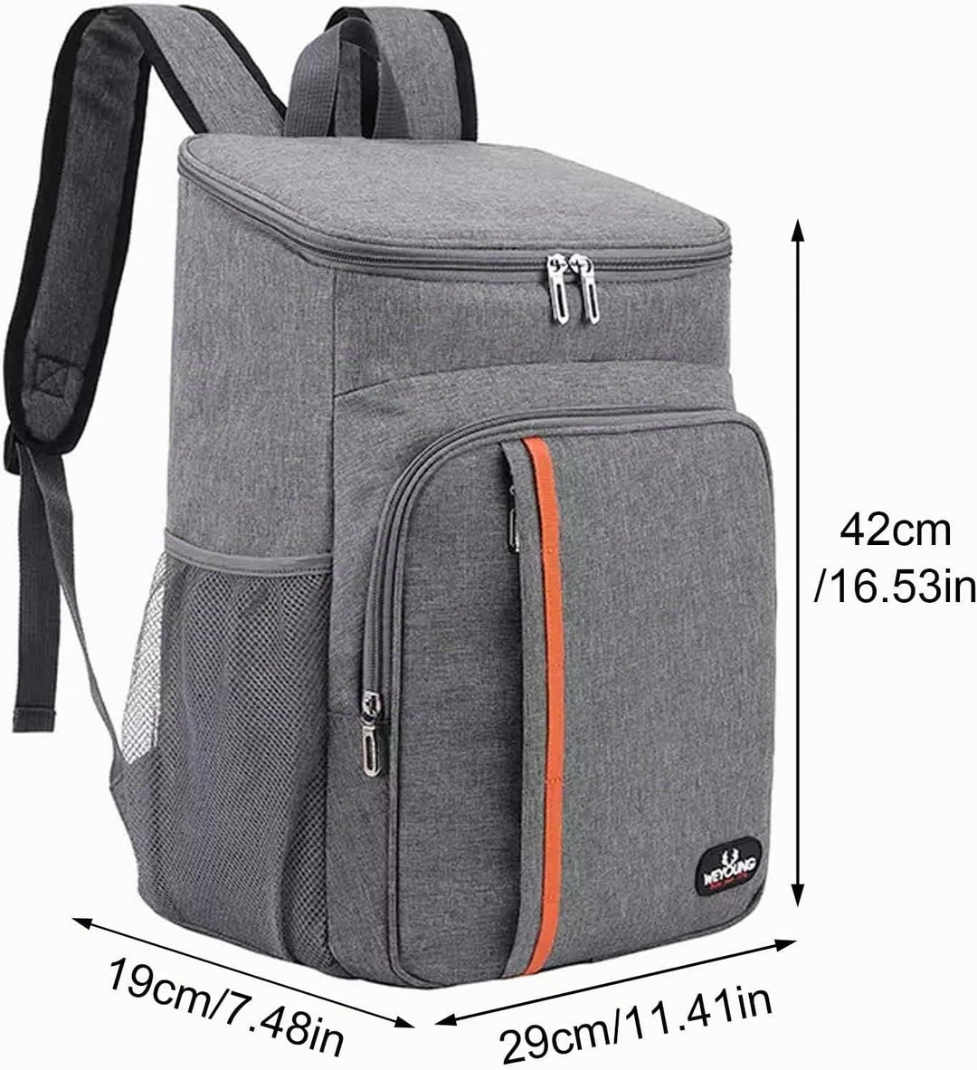 Cozlly 18L Kühlrucksack, Isolierte Kühltasche Rucksack, Thermo Rucksack Gross, Picknick Rucksäcke Au
