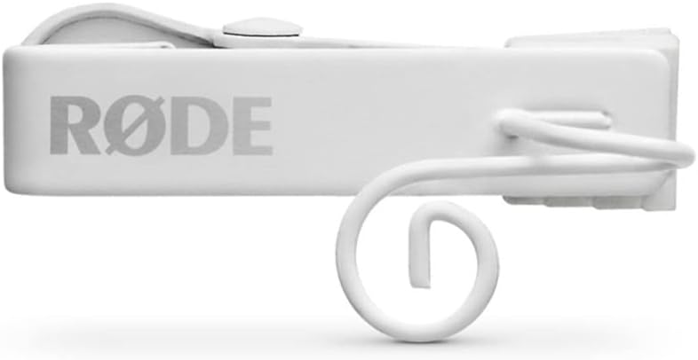 Rode Lavalier GO WH Weiss Lavalier-Mikrofon + keepdrum WS05 WH Fell-Windschutz Weiss lavgowh-ws05wh,