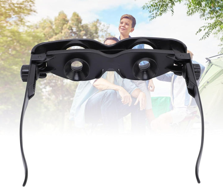 3X Fernglasbrille, Einstellbarer Fokus, Teleskopbrille mit Polarisierter Linse, Zum Angeln, Vogelbeo