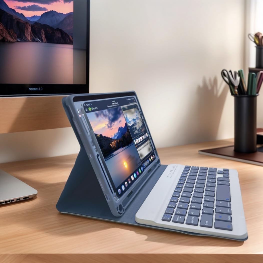Tastatur Hülle für iPad mini 5/4/3/2/1 7,9" Hülle mit Tastatur Magnetische Abnehmbare QWERTY für iPa
