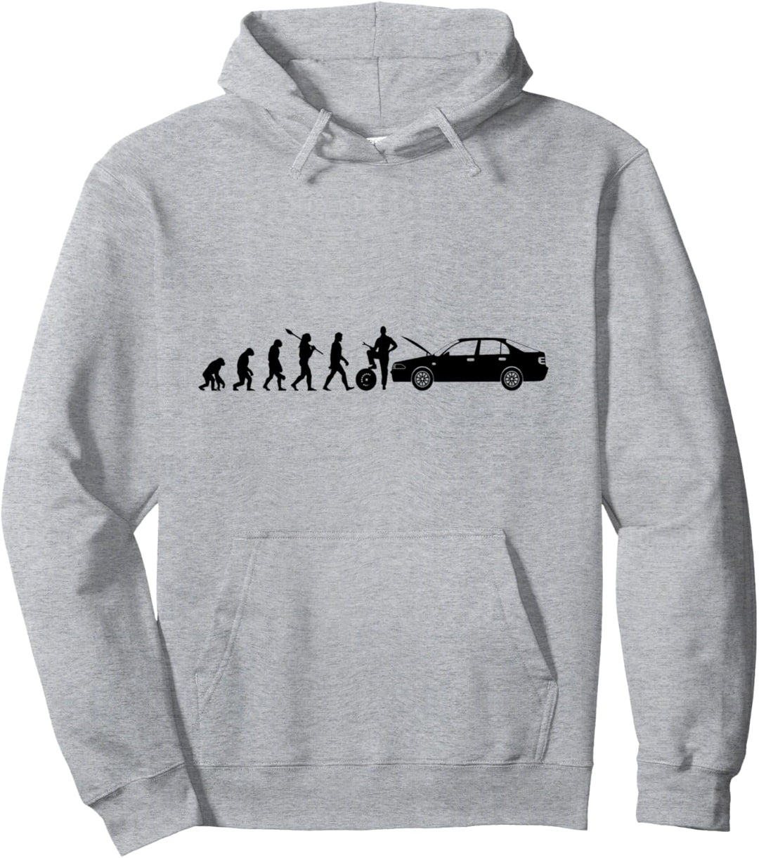 Handwerker KFZ Mechaniker Evolution Automechaniker Pullover Hoodie