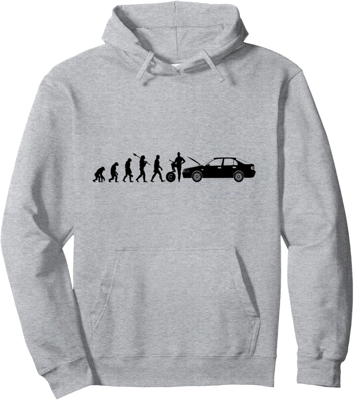 Handwerker KFZ Mechaniker Evolution Automechaniker Pullover Hoodie