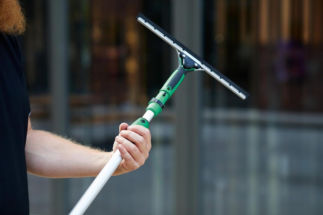 UNGER Teleskopstange OptiLoc (Länge 3,00 m 2-teilig, Verlängerung aus eloxiertem Aluminium, mit Sich