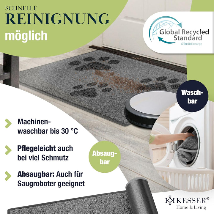 KESSER Schmutzfangmatte Profi Fussmatte in vielen Grössen, Türmatte, Teppich, Fussabtreter & Fussabs