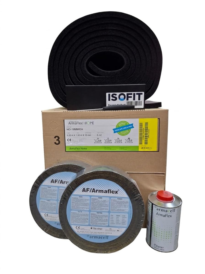 Armaflex Home Camperset selbstklebend + Original ISOFIT Keramikmesser (Camperset A), Camperset A